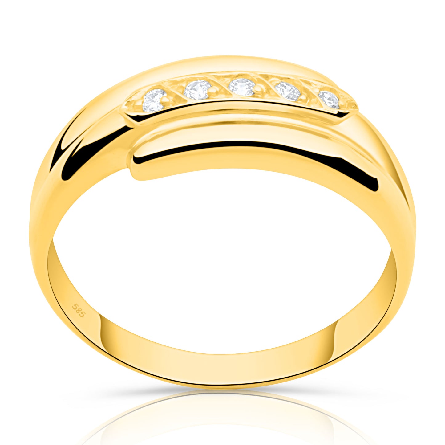 Cocktail Ring 585er Gold
