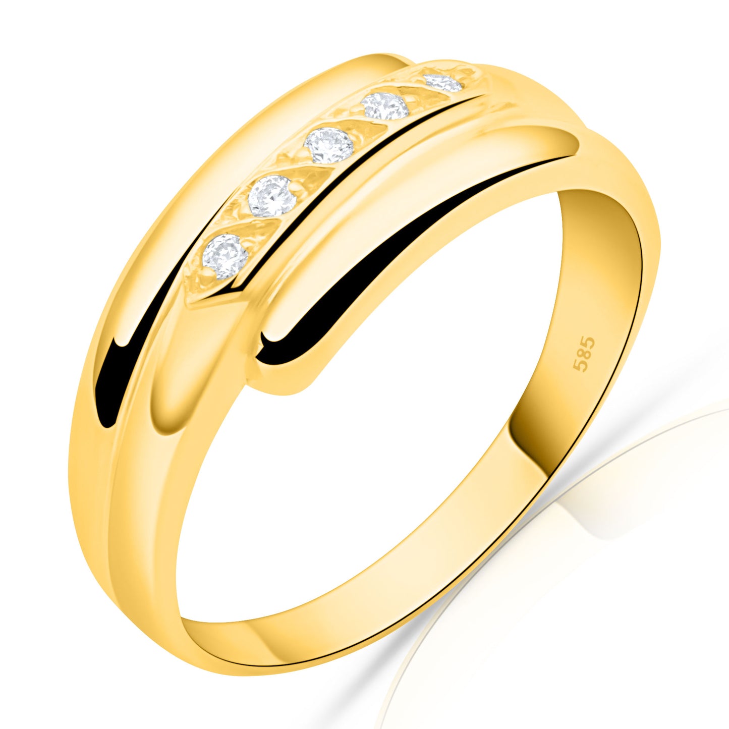 Cocktail Ring 585er Gold