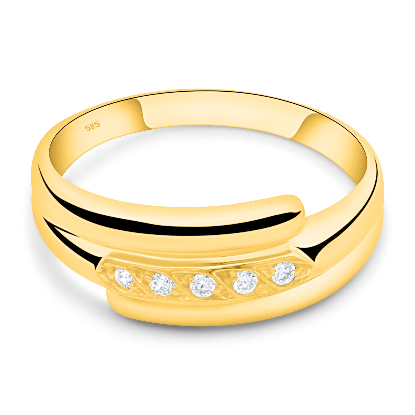 Cocktail Ring 585er Gold