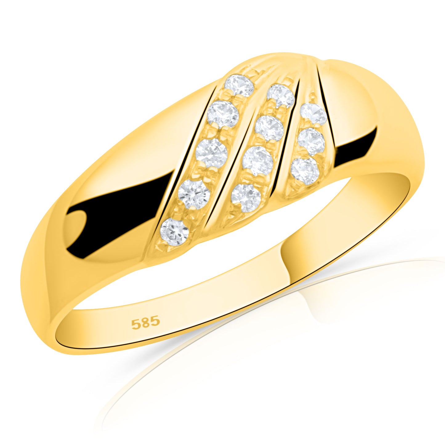 Cocktail Ring 585er Gold