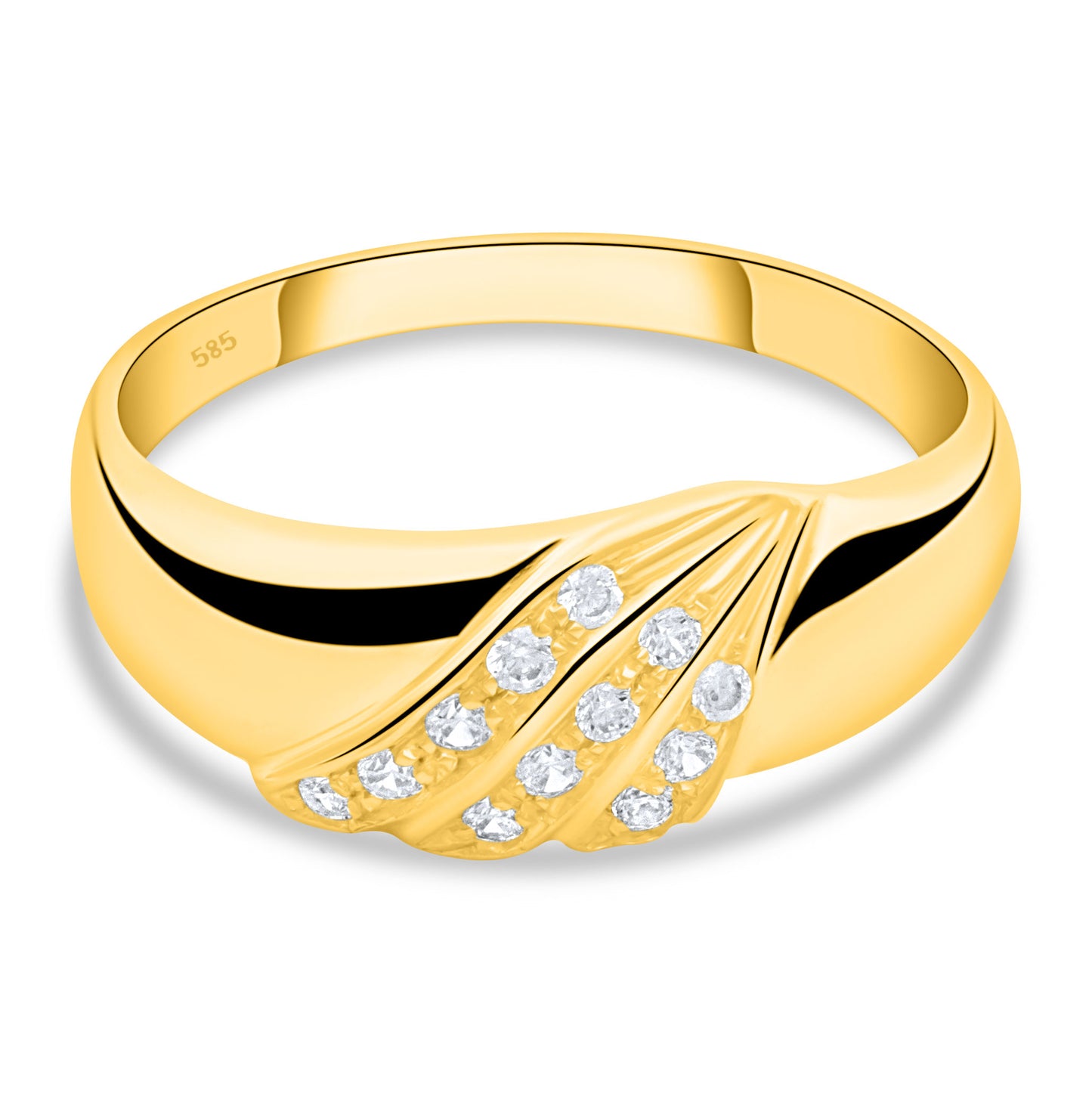 Cocktail Ring 585er Gold