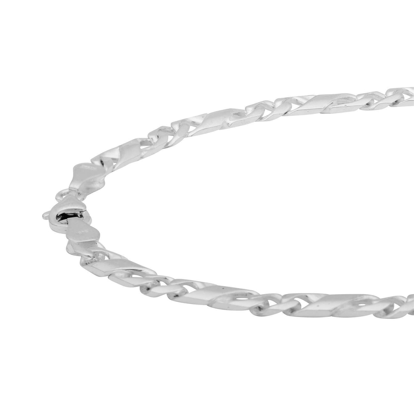 Panzerkette Mondiale 5,5mm  925 Silber