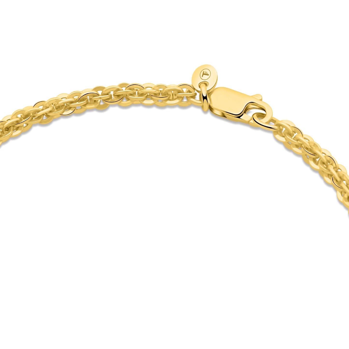 Cristallino Kette 3,5mm 585er Vergoldet