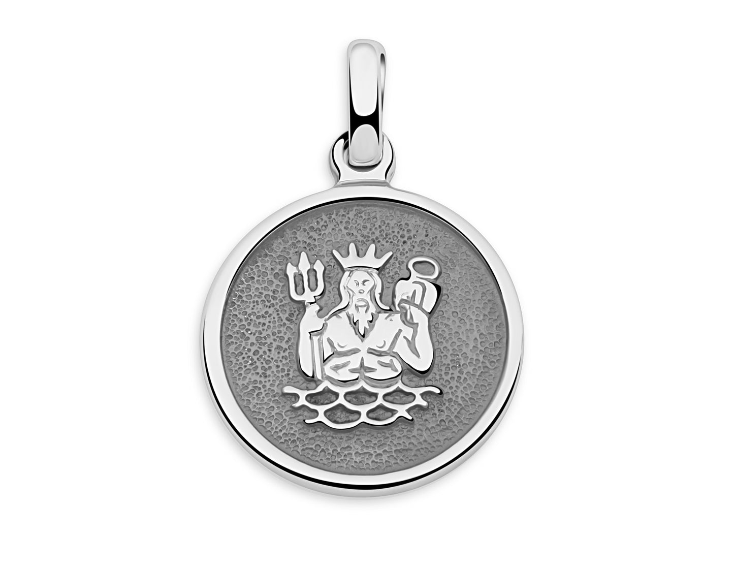 Sternzeichenanhänger Wassermann 925er Sterling Silber Massiv