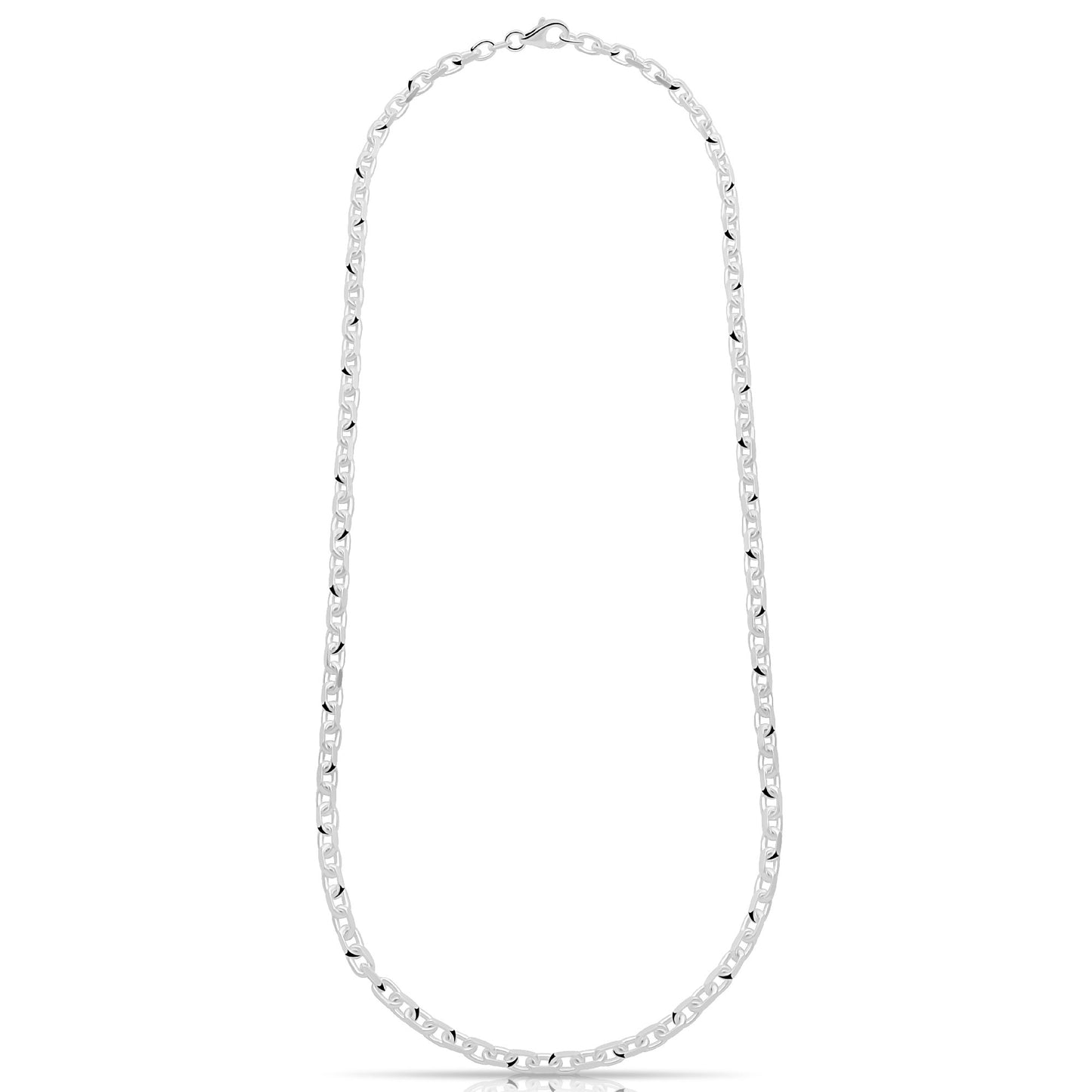 Ankerkette 3,5 mm 925er Sterling Silber Massiv