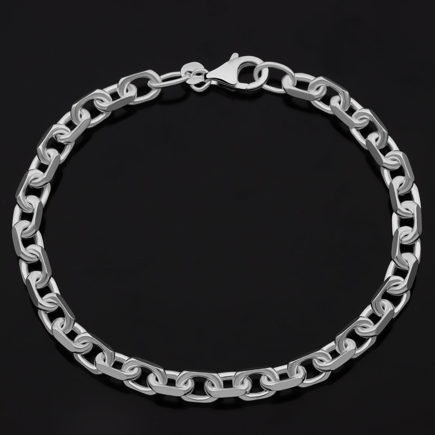 Ankerarmband 5,5 mm 925er Sterling Silber Massiv