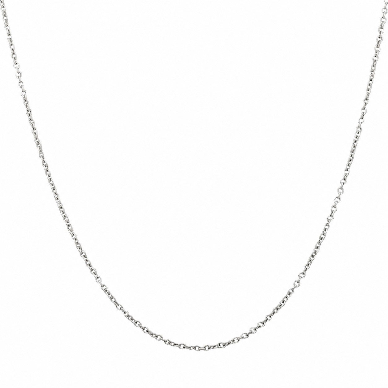 Ankerkette Rund 1 mm 925er Sterling Silber