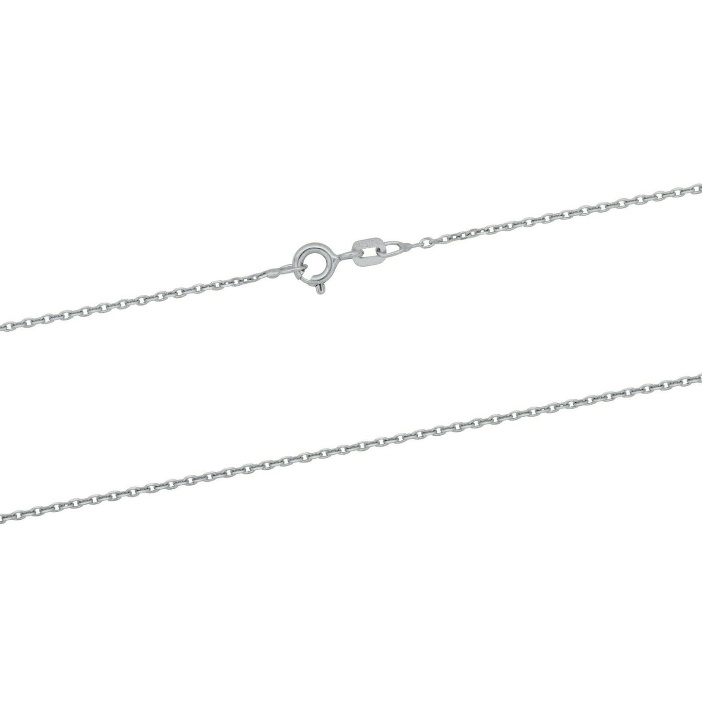 Ankerkette Rund 1 mm 925er Sterling Silber