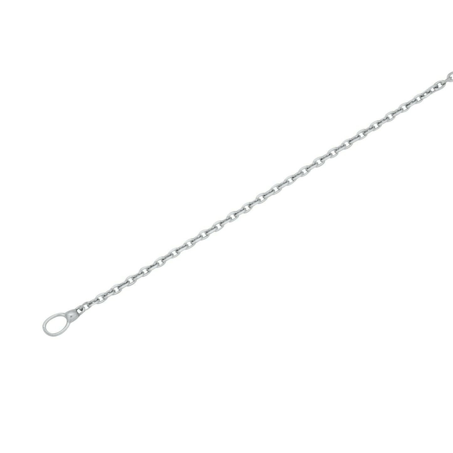 Ankerkette Rund 1 mm 925er Sterling Silber