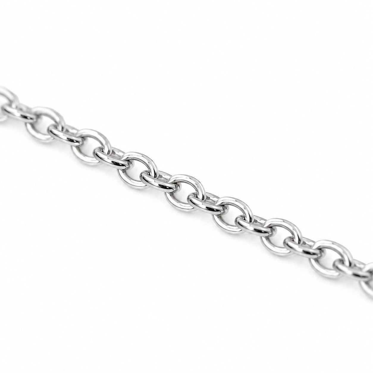 Ankerkette Rund 1 mm 925er Sterling Silber