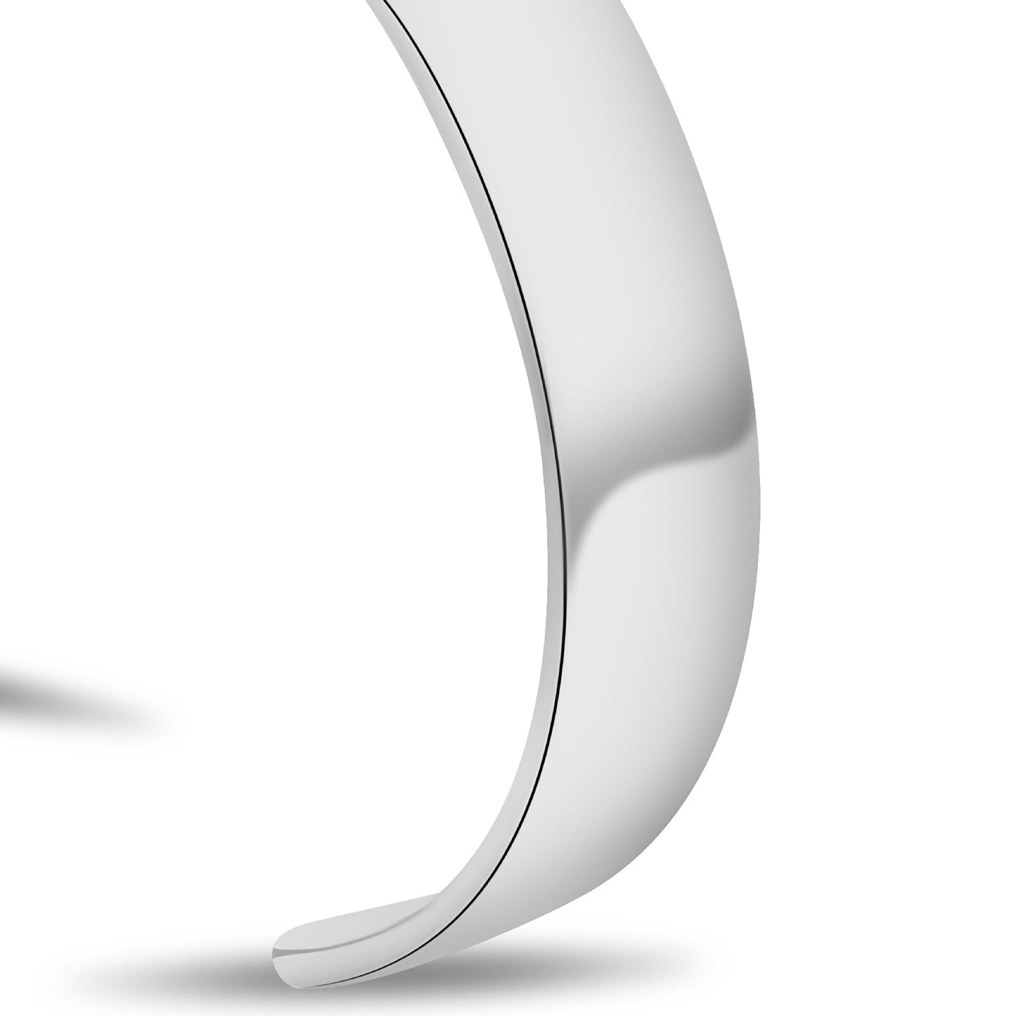 Armreif 9,7 mm 925er Sterling Silber Massiv