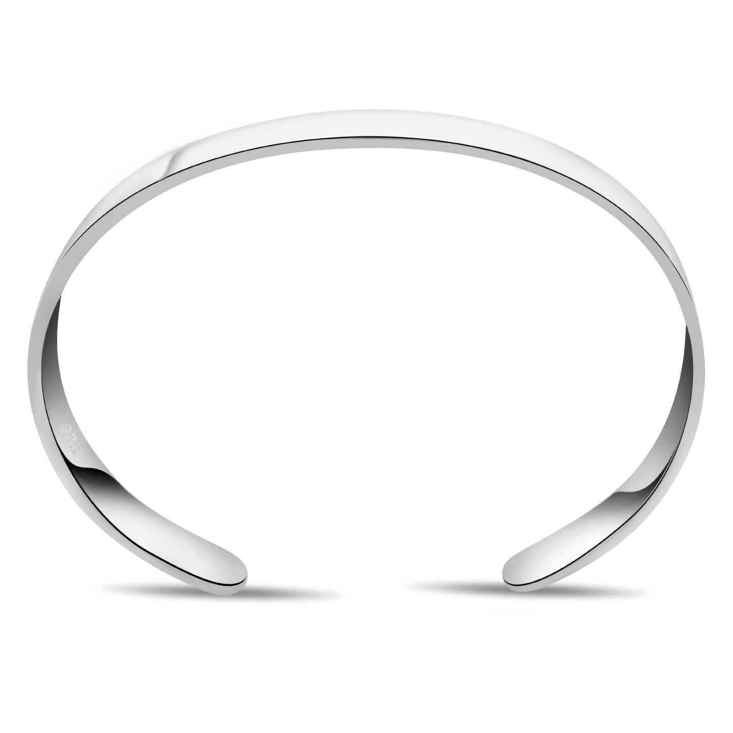 Armreif 9,7 mm 925er Sterling Silber Massiv