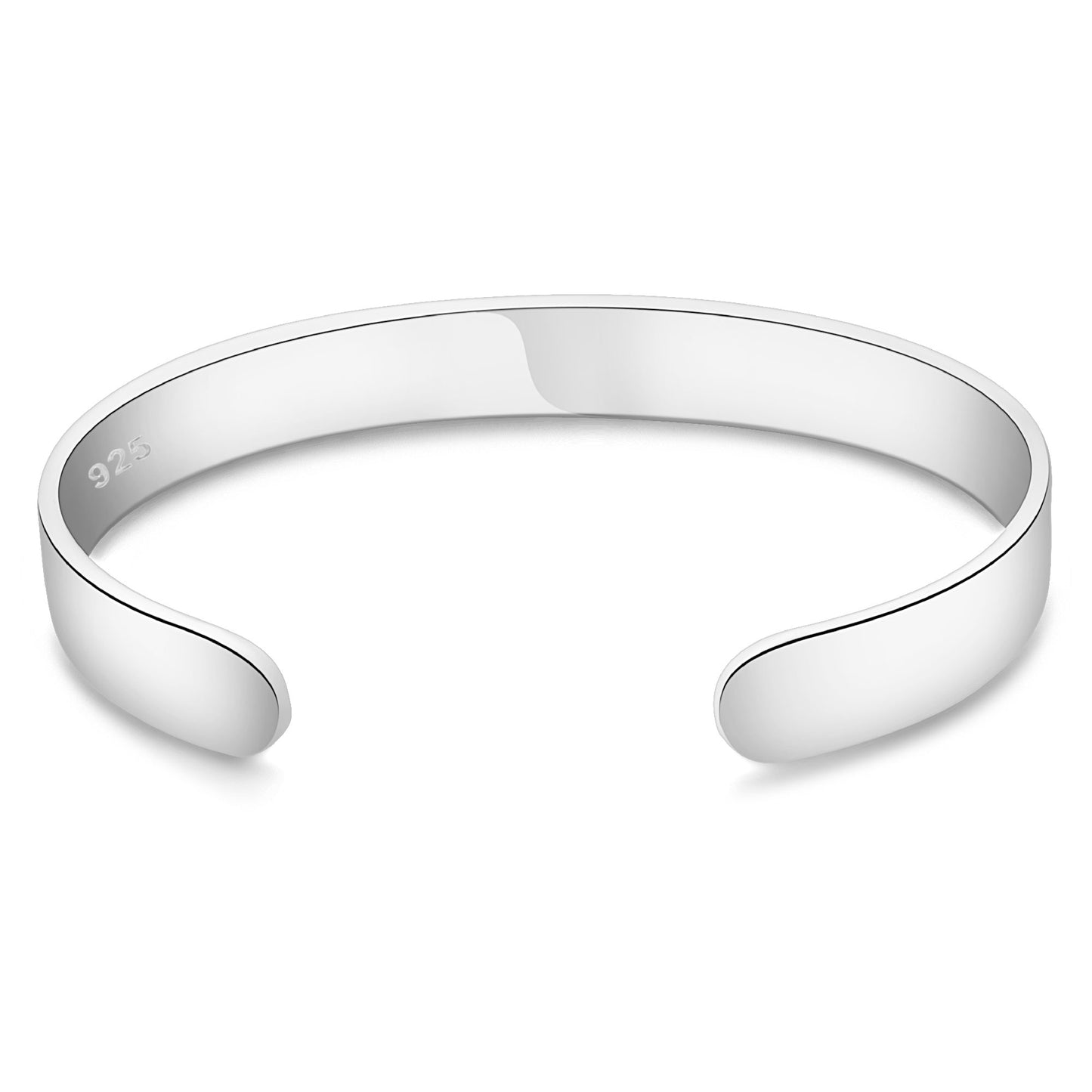Armreif 9,7 mm 925er Sterling Silber Massiv