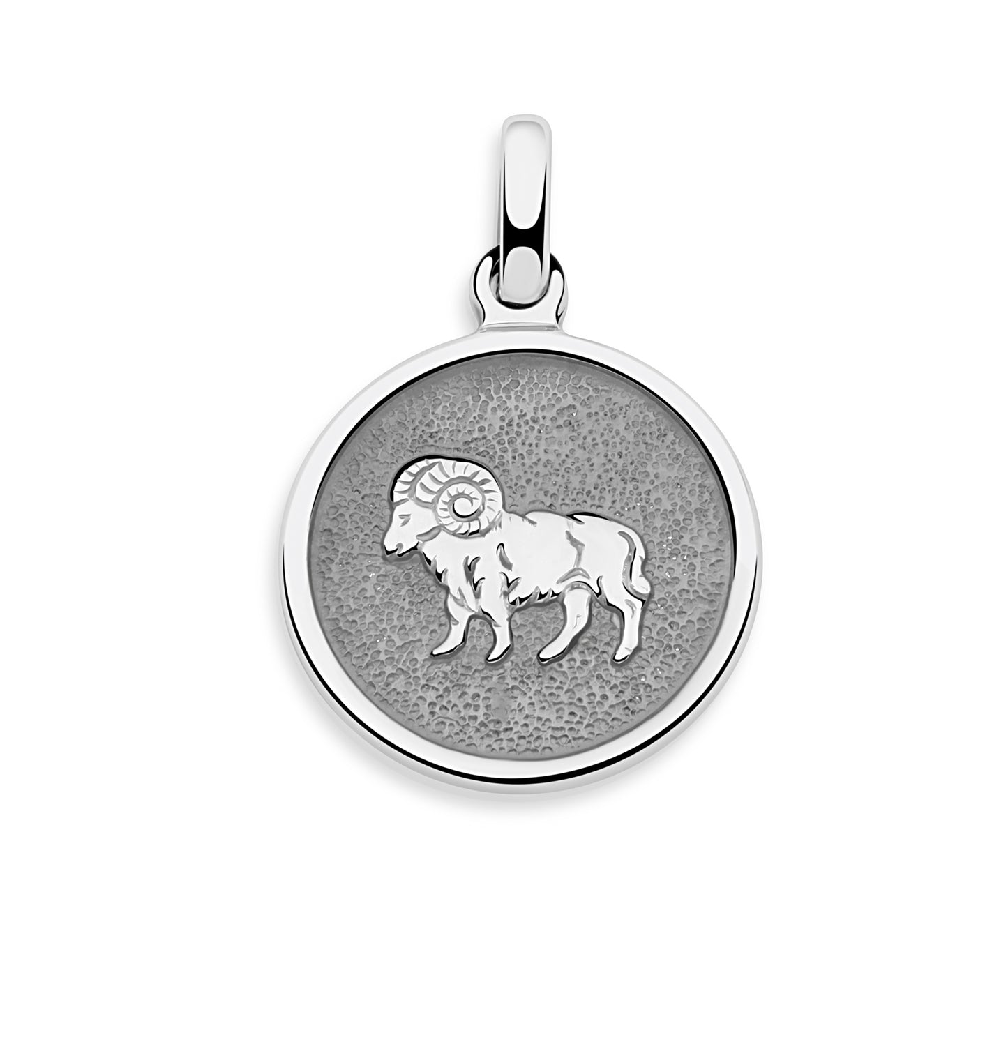 Sternzeichenanhänger Widder 925er Sterling Silber Massiv