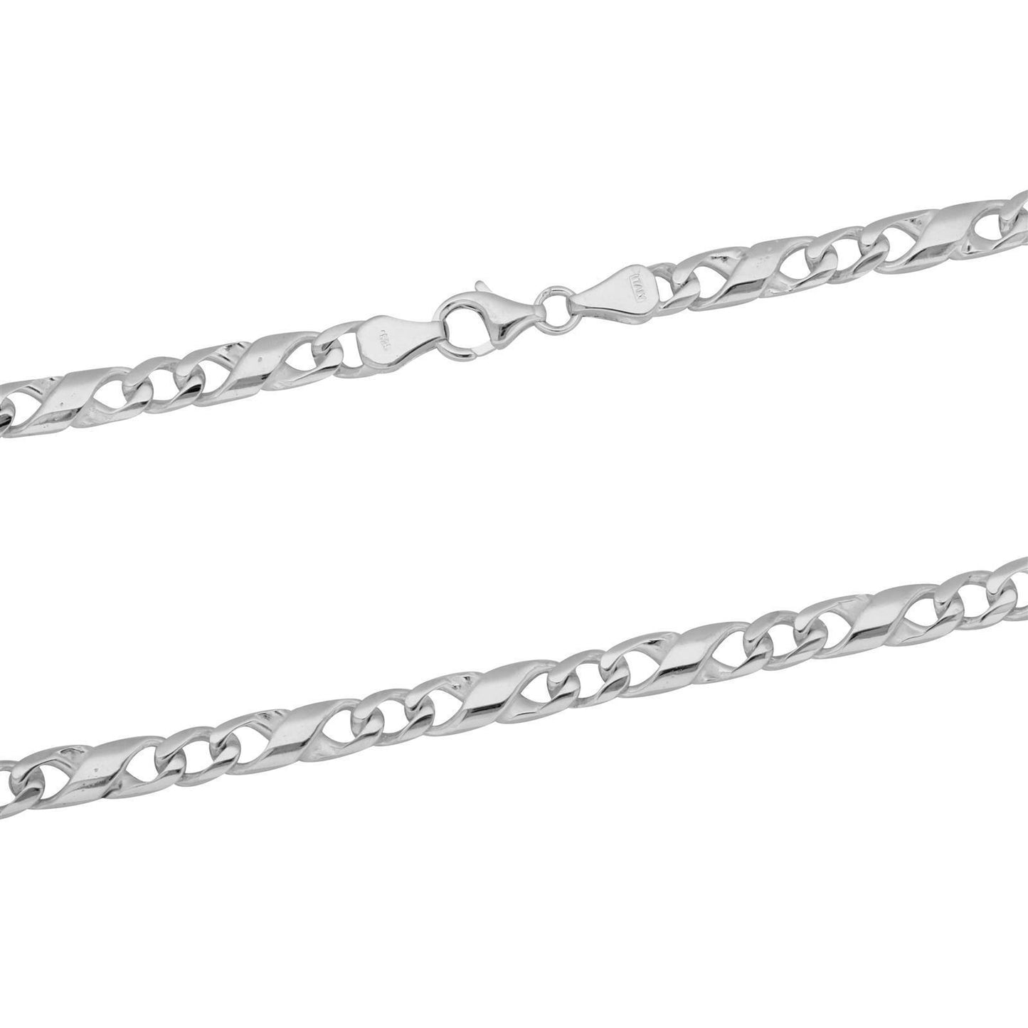 Panzerkette Mondiale 5,5mm  925 Silber