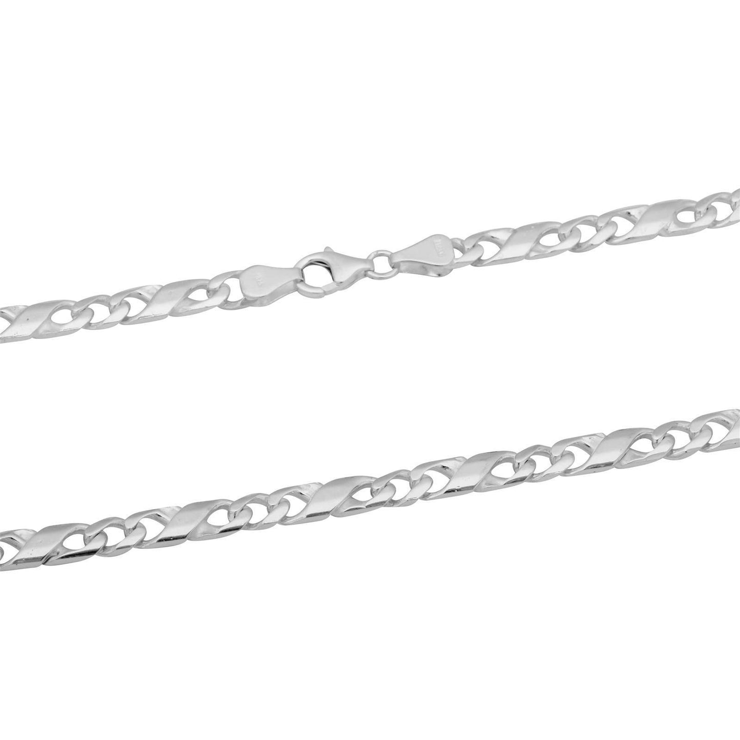 Panzerkette Mondiale 5,5mm  925 Silber