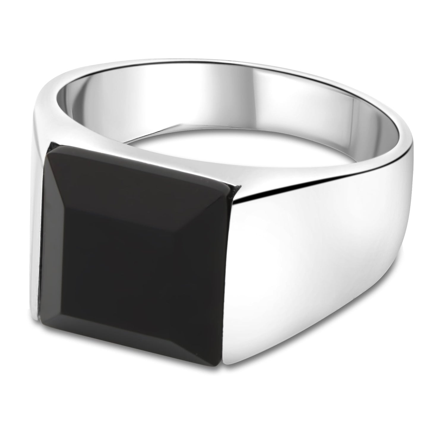 Siegelring Onyx 925er Sterling Silber