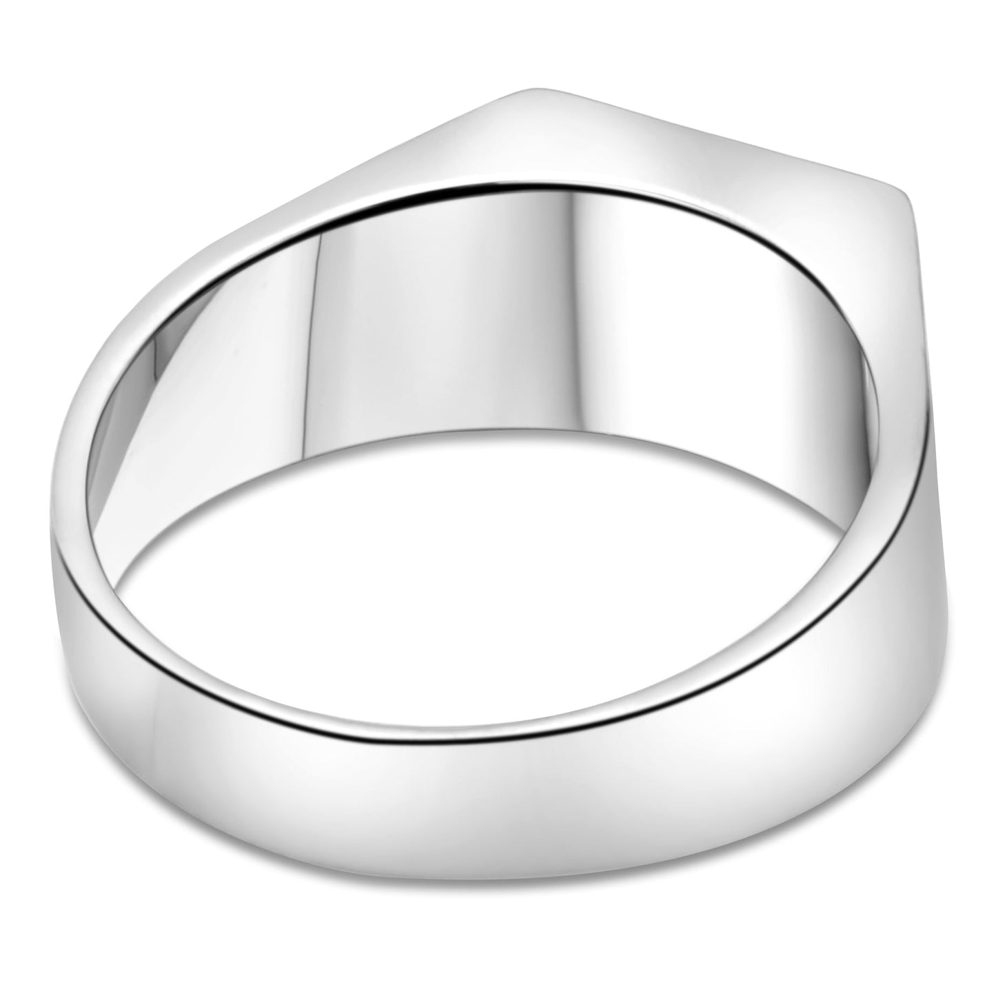 Siegelring Lapislazuli 925er Sterling Silber Massiv Rhodiniert