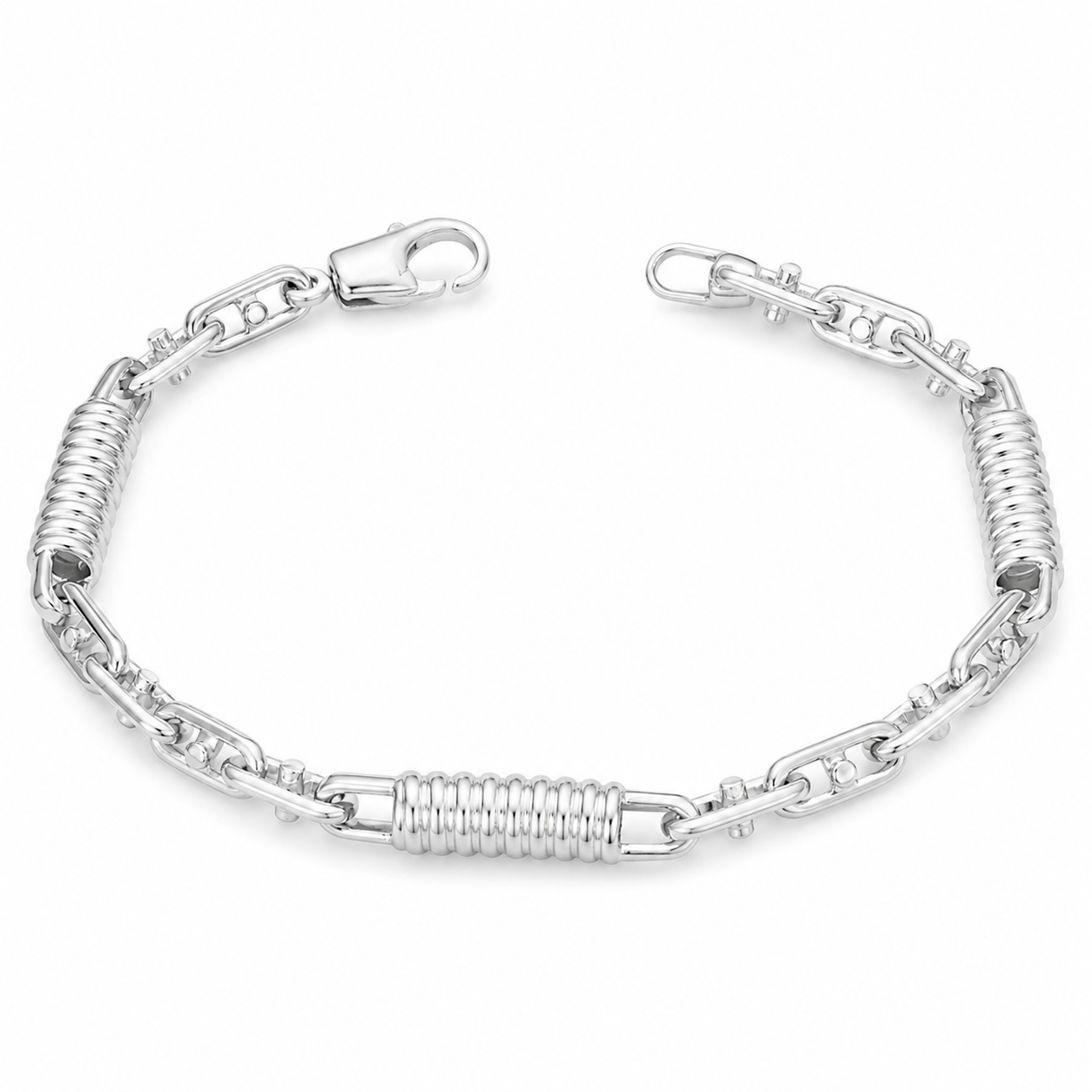 Monte Carlo Armband 6 mm 925er Sterling Silber Massiv