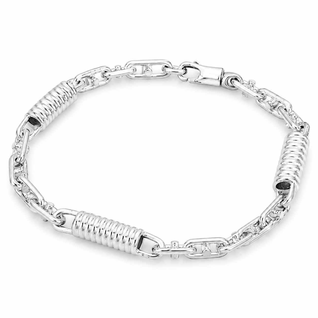 Monte Carlo Armband 6 mm 925er Sterling Silber Massiv