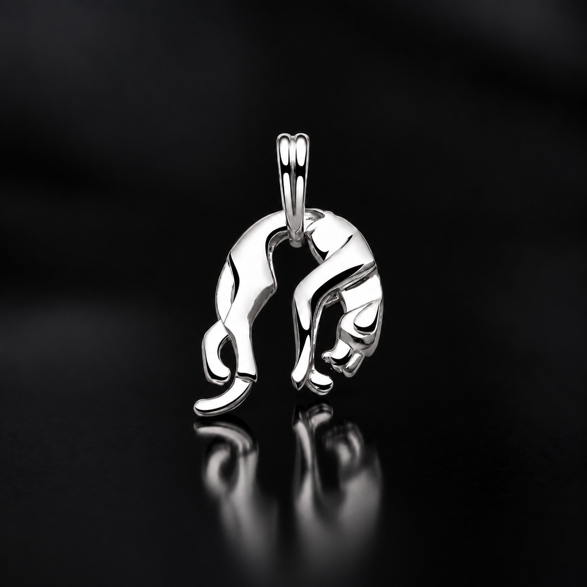 Panther Anhänger Royal Klein 925er Sterling Silber