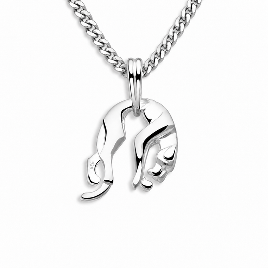 Panther Anhänger Royal Klein 925er Sterling Silber