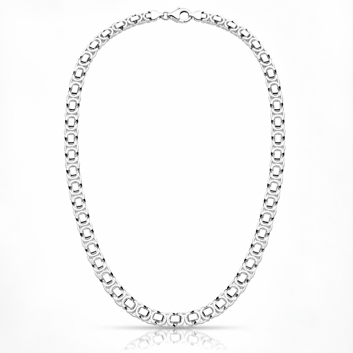Etruskerkette 5 mm 925er Sterling Silber Massiv
