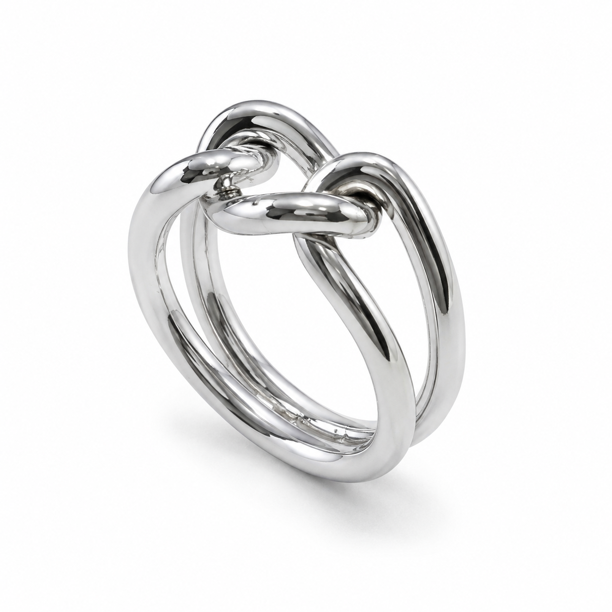 Schlichter Ring 925er Sterling Silber Massiv