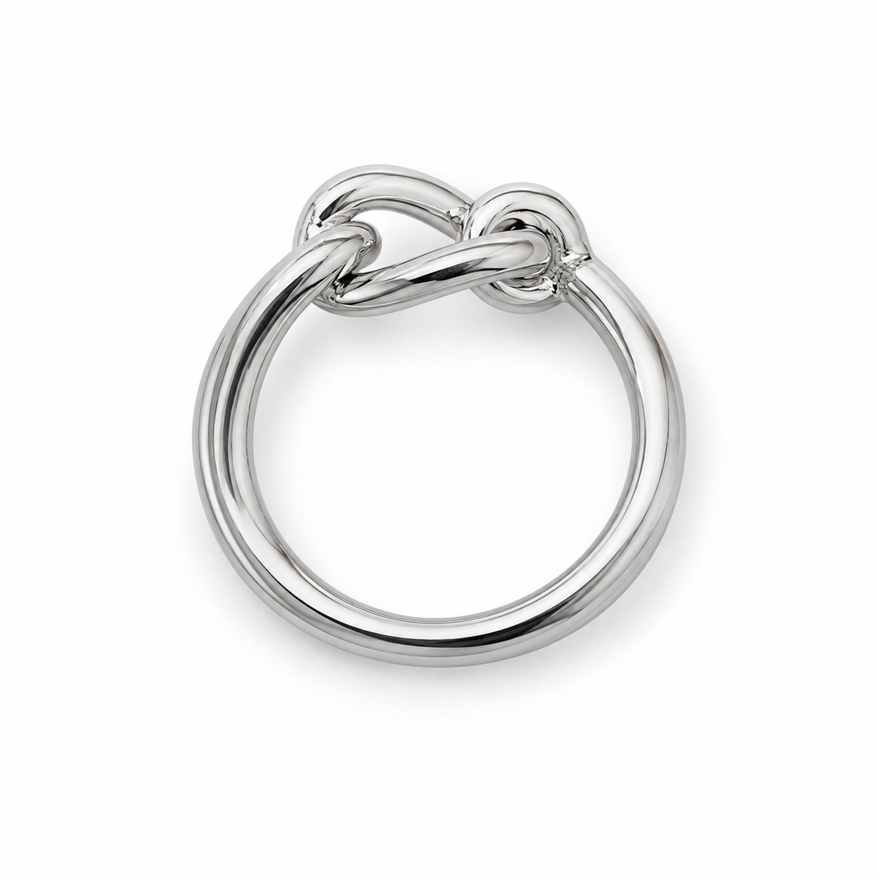 Schlichter Ring 925er Sterling Silber Massiv