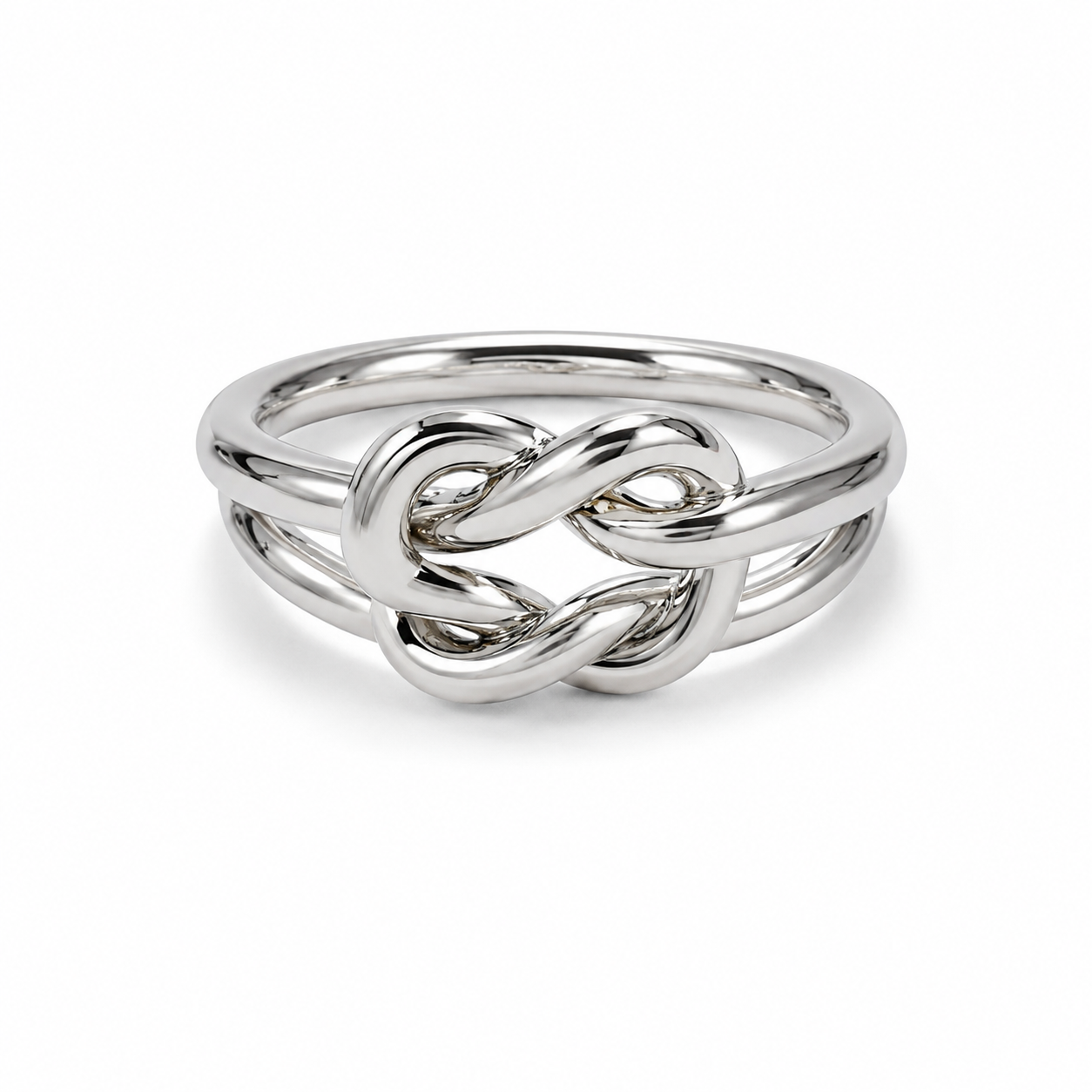 Schlichter Ring 925er Sterling Silber Massiv