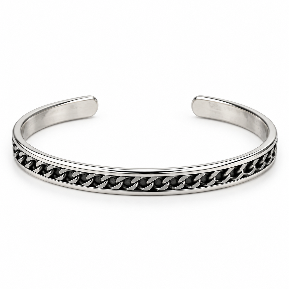 Armreif Panzerarmband Design 925er Sterling Silber