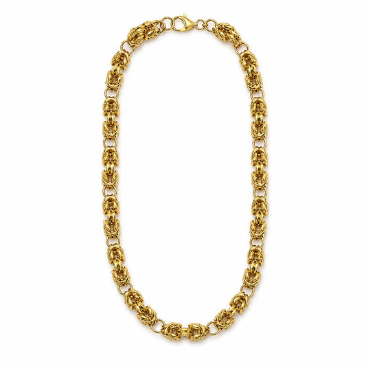 Collier Königskette 585er Vergoldet 10 mm