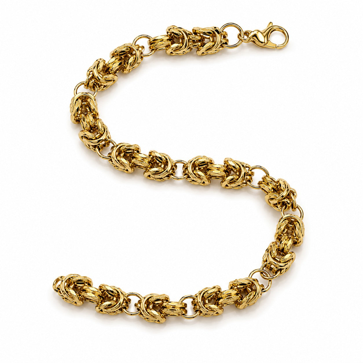 Collier Königskette 585er Vergoldet 10 mm