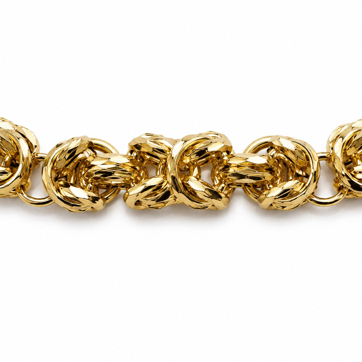 Collier Königskette 585er Vergoldet 10 mm