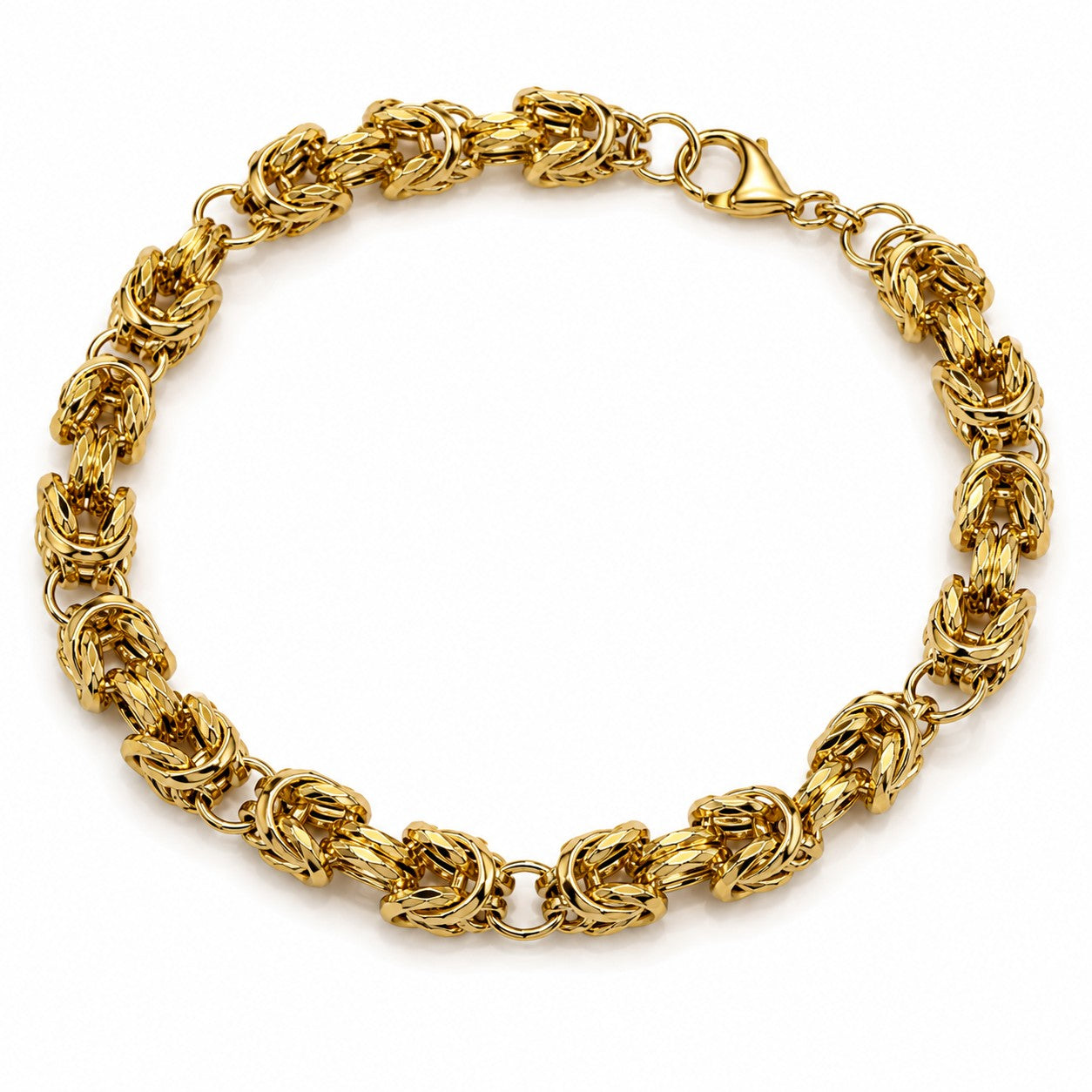 Collier Königskette 585er Vergoldet 10 mm