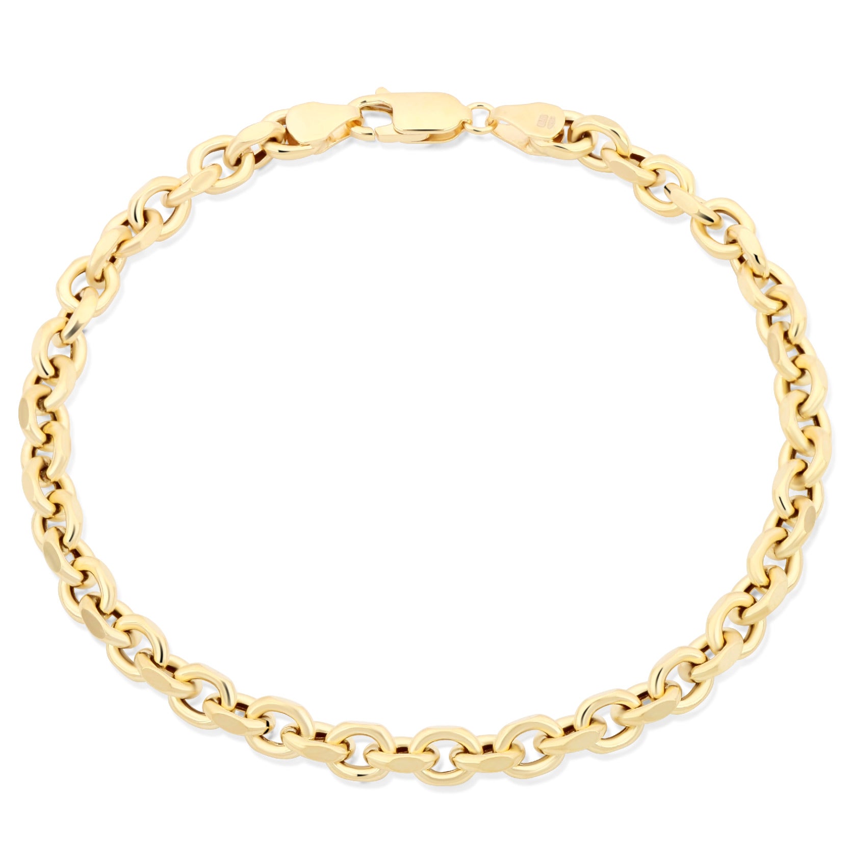 Ankerarmband 5mm 585er Gold - Tony Fein