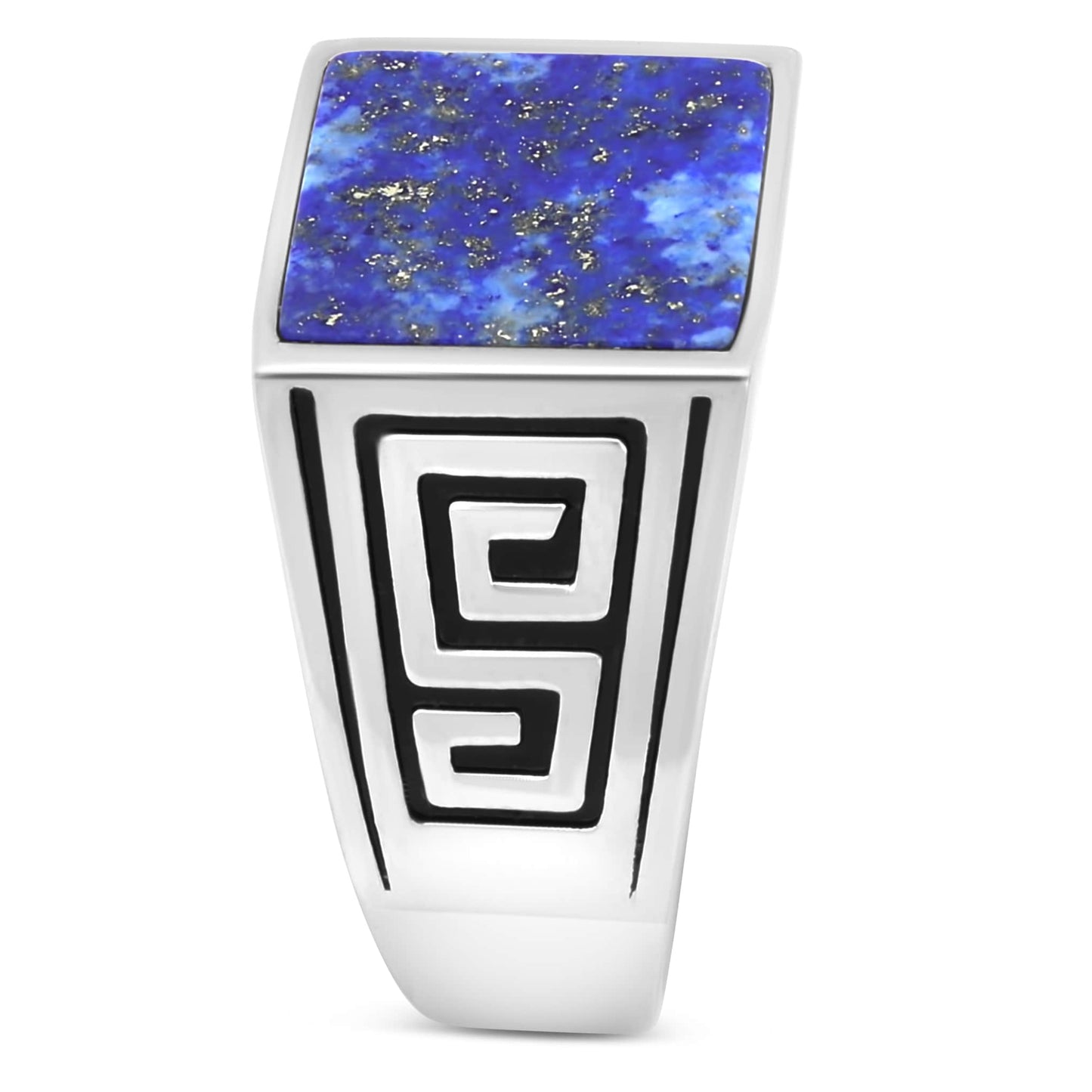 Siegelring Lapislazuli 925er Silber