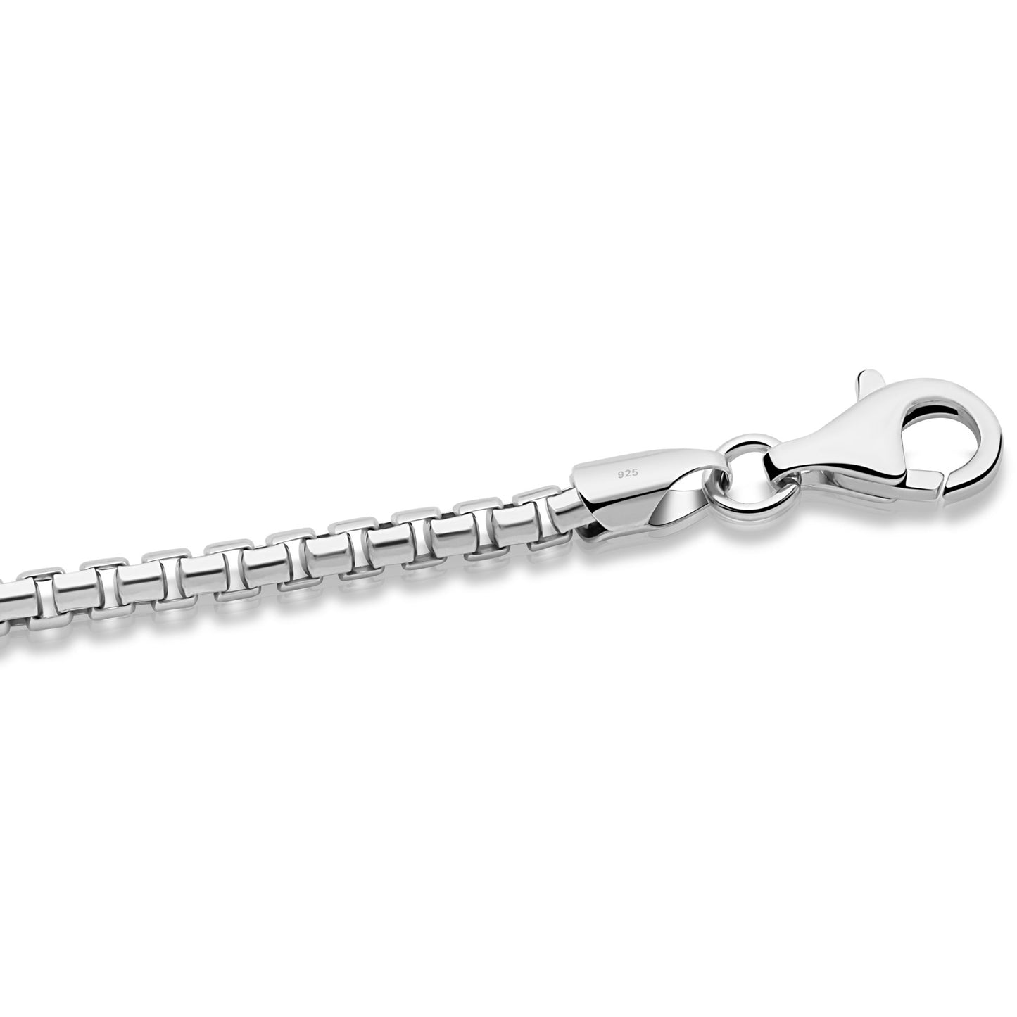 Venezianerkette Rund 3 mm 925er Silber