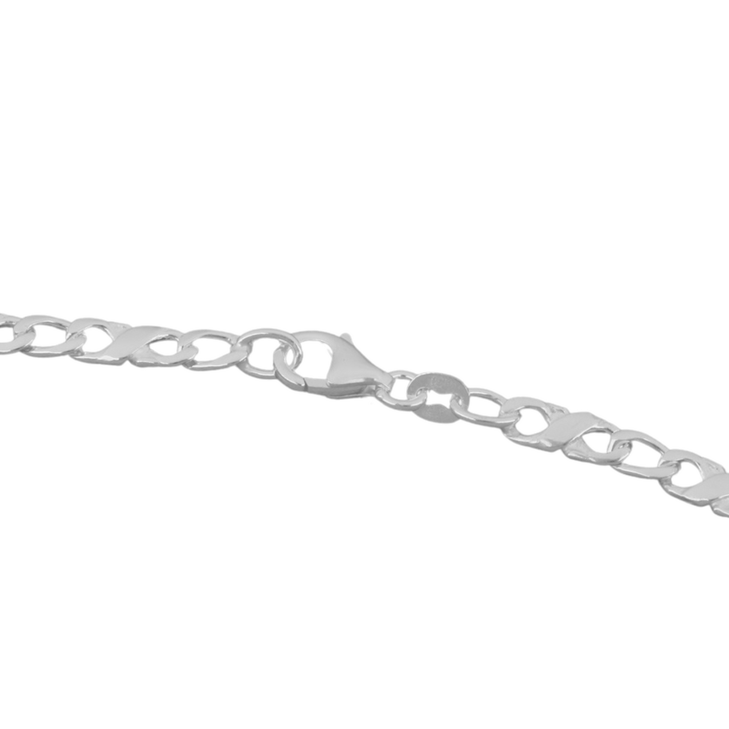 Panzerkette Mondiale 4,2 mm  925er Silber