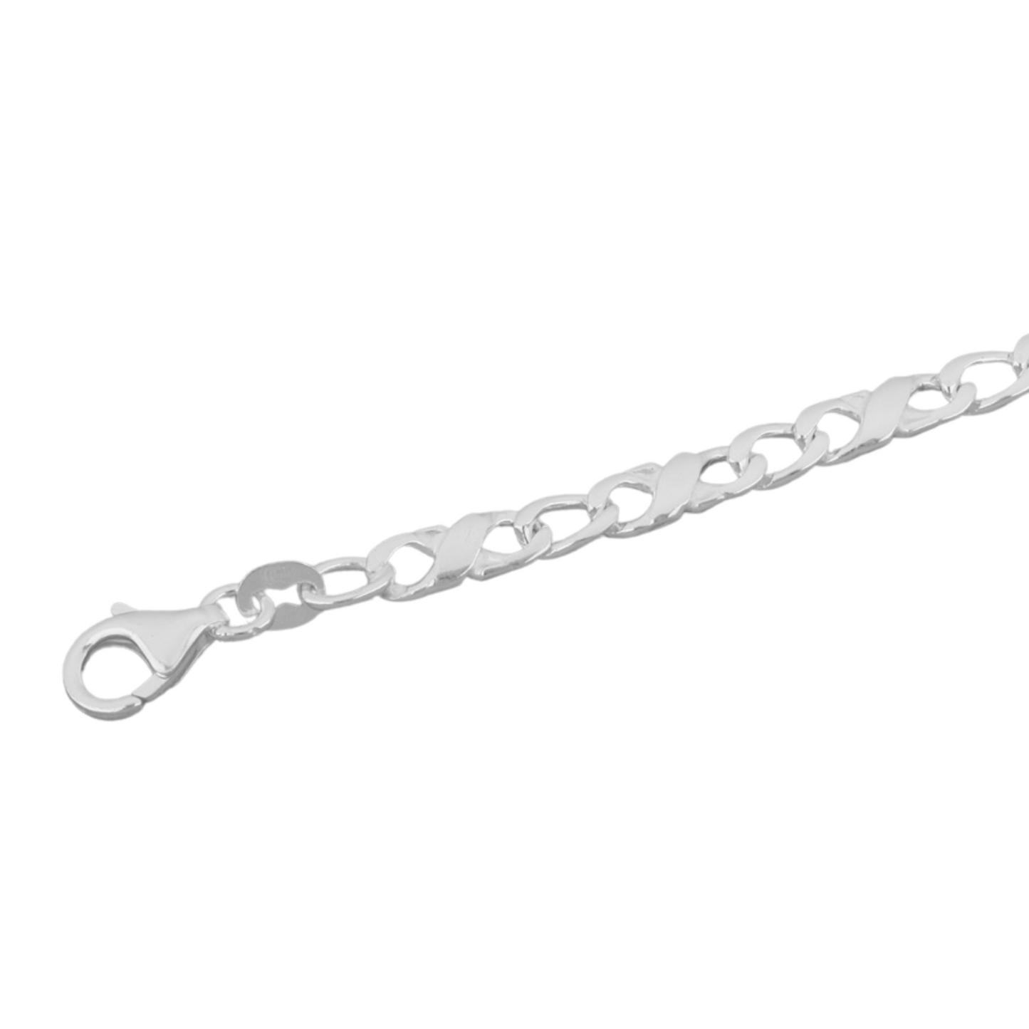 Panzerkette Mondiale 4,2 mm  925er Silber