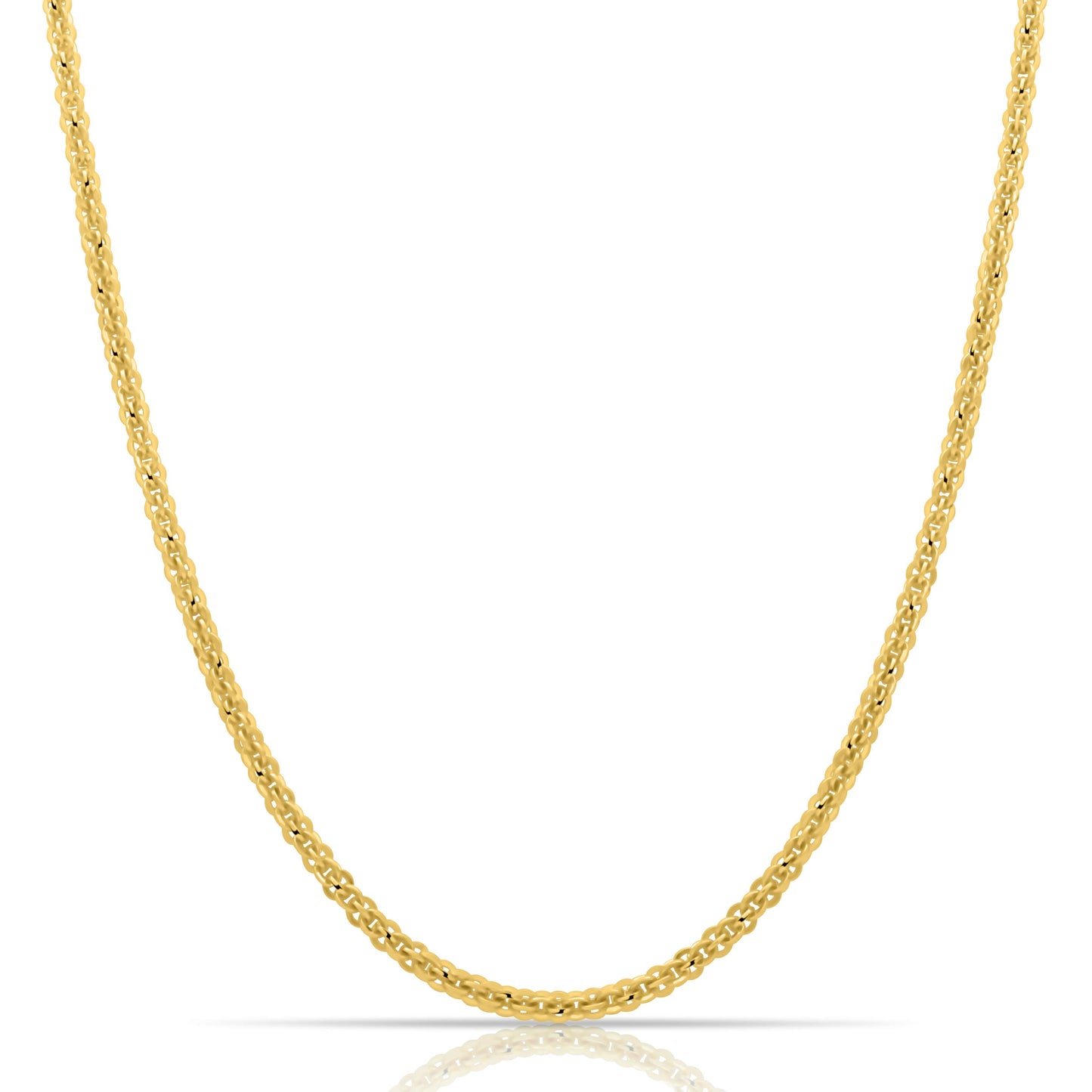 Cristallino Kette 3,5mm 585er Vergoldet