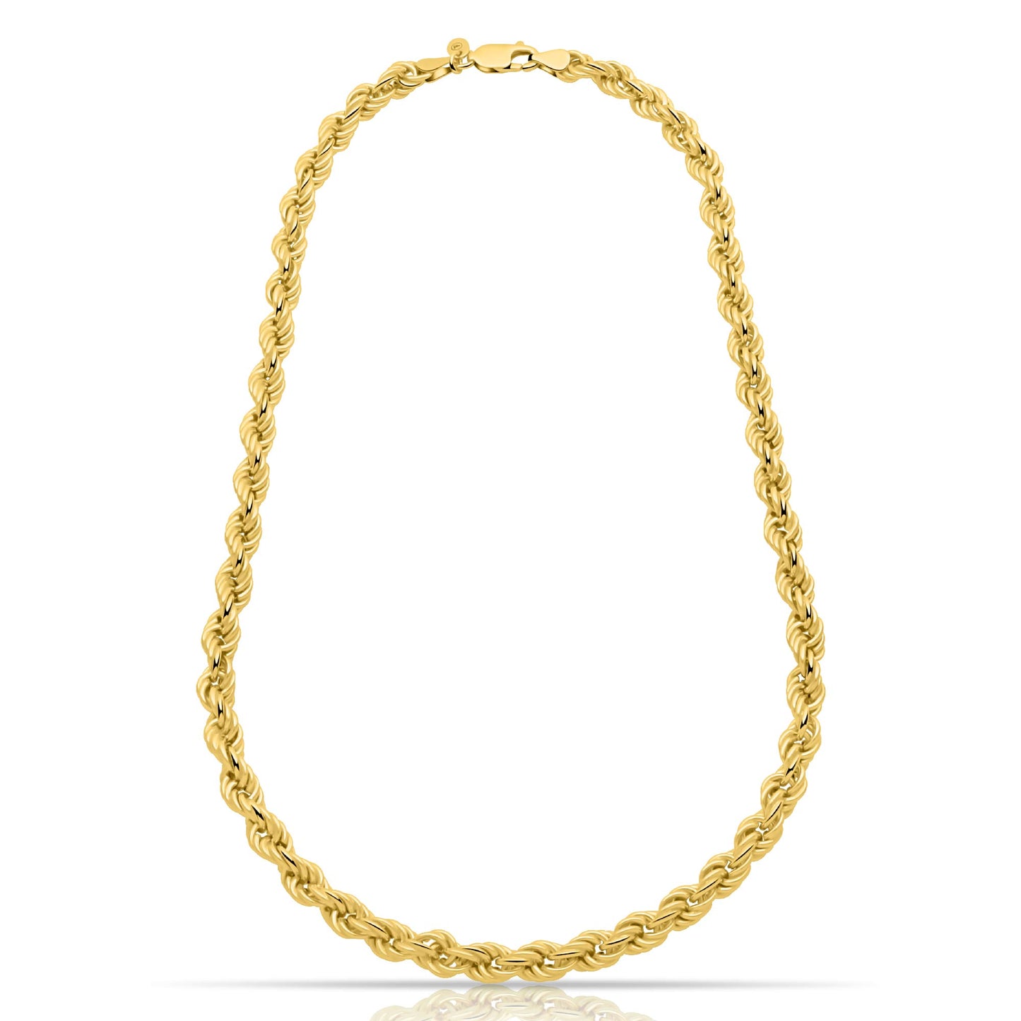 Tony Fein Kordelkette 6mm 585er Vergoldet