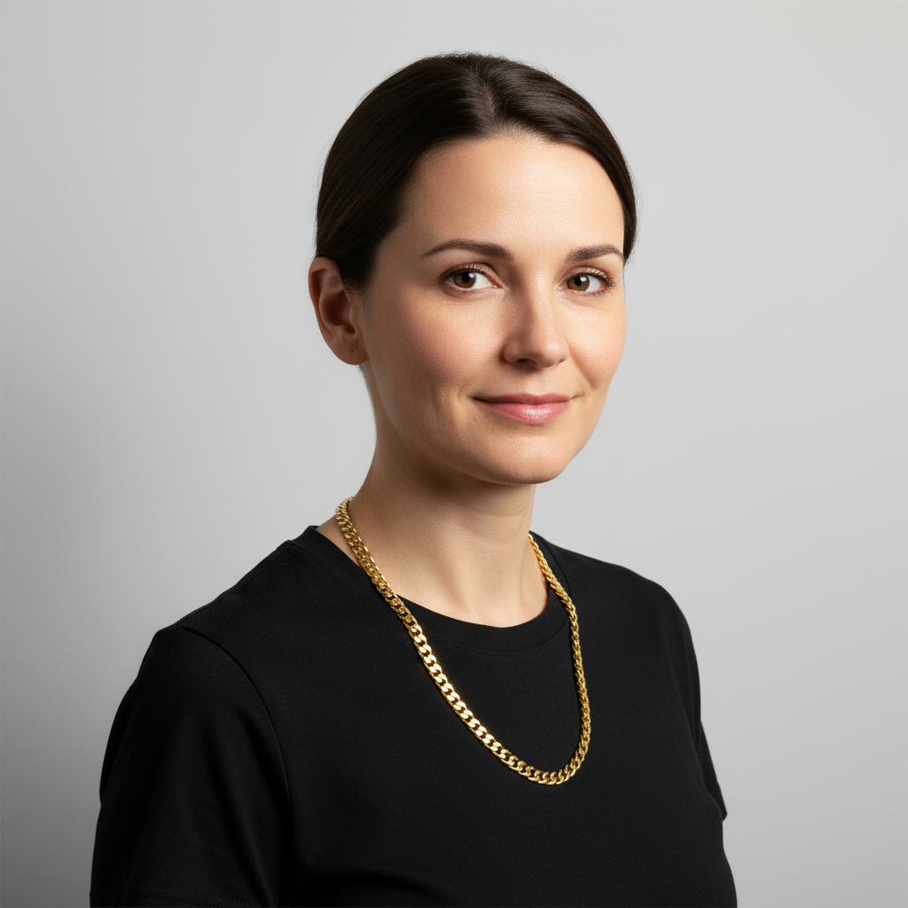 Panzerkette 4 mm 585er Vergoldet