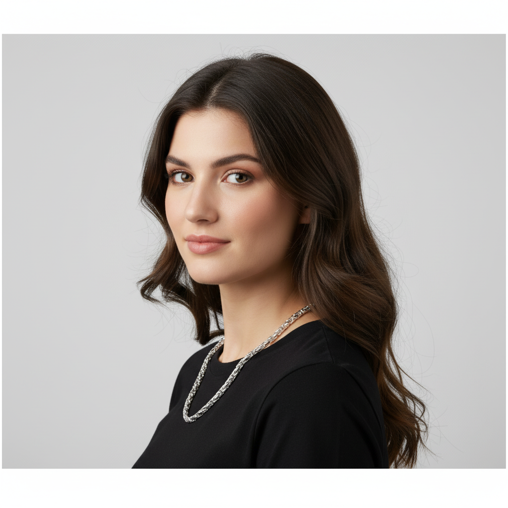 Königskette 3,8mm 925er Silber