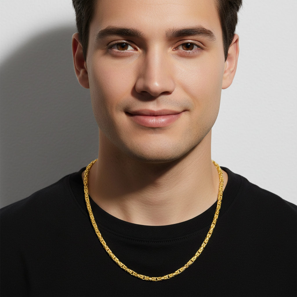 Königskette 585er Vergoldet 2,5mm