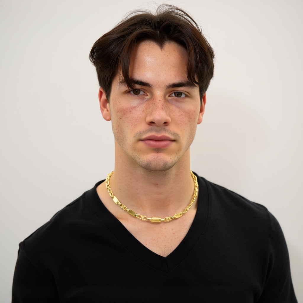 Pantheranhänger Groß 585er Vergoldet