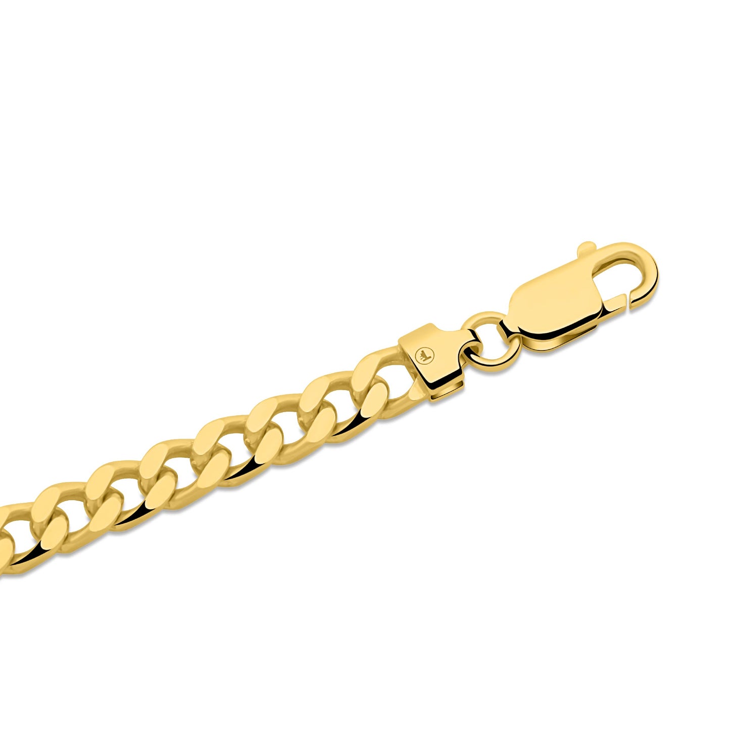 Panzerarmband 5 mm 585er Vergoldet