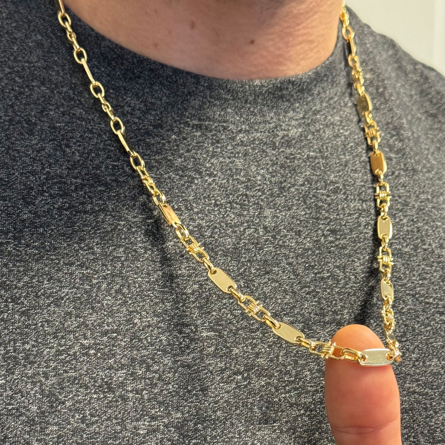 Pantheranhänger Groß 585er Vergoldet