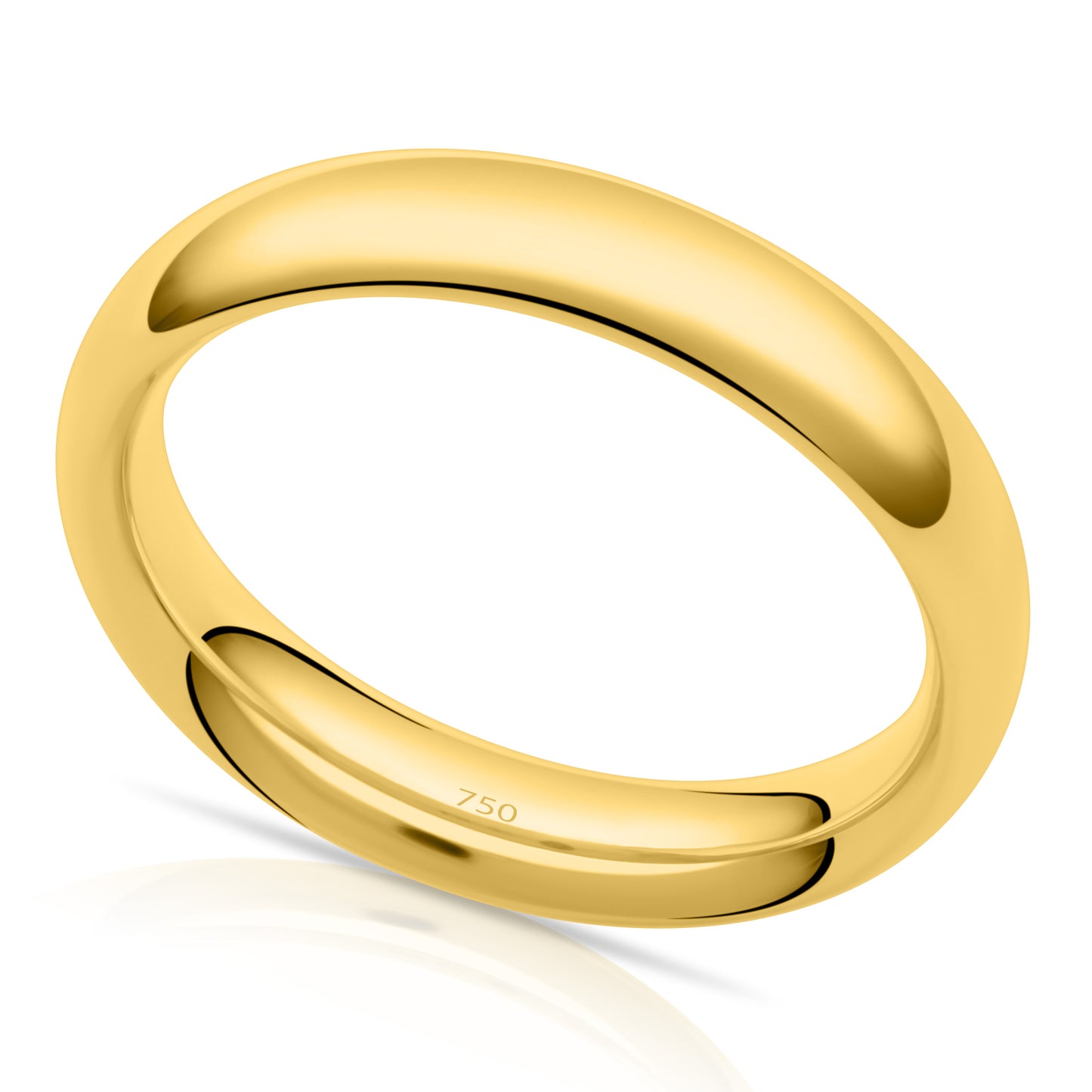 Trauring 5mm 750er Gold