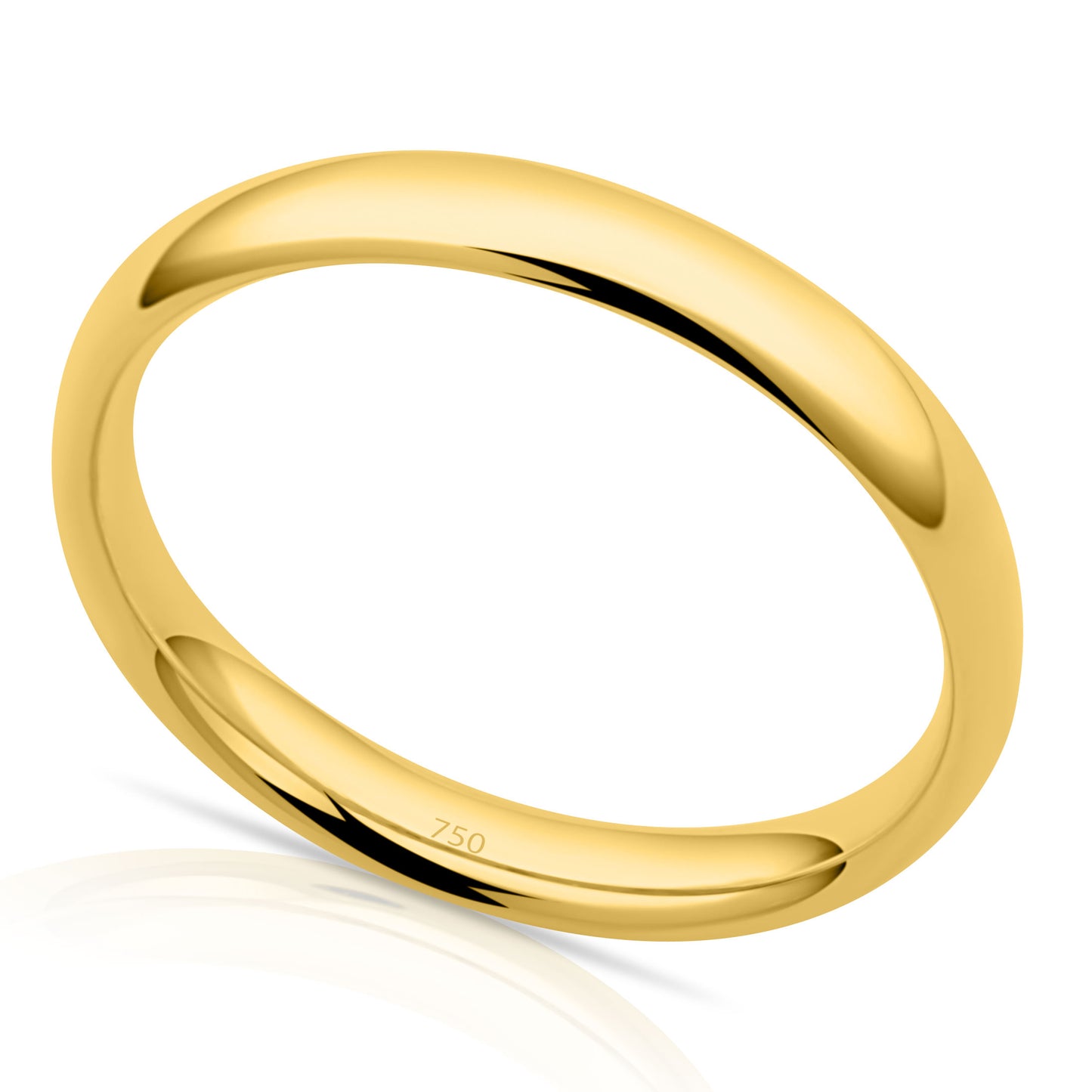 Trauring 3,5mm 750er Gold